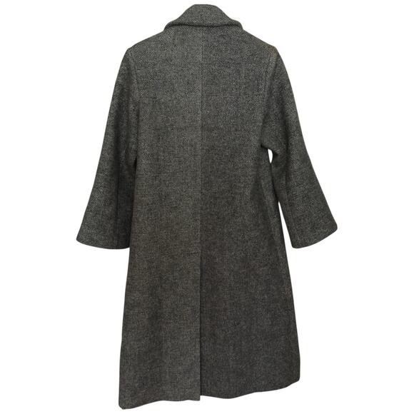 Filippa Hagg Oversized Wool Blend Coat In Grey Size S - Picture 10 of 12